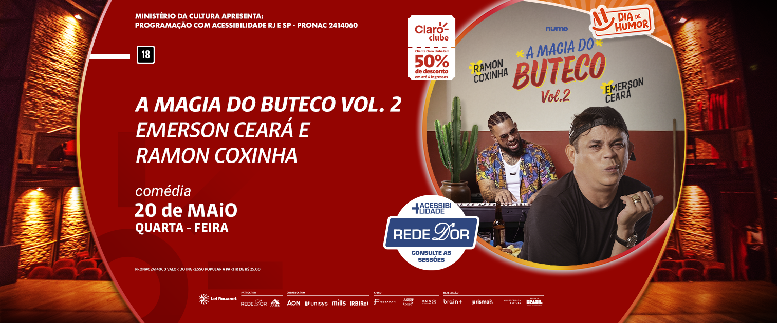 Emerson Ceará e Ramon Coxinha - A Magia do Buteco