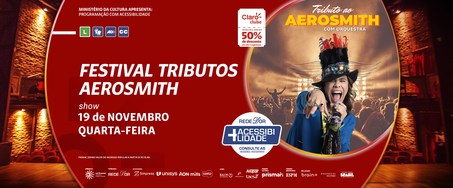 Festival Tributos - Aerosmith com Orquestra