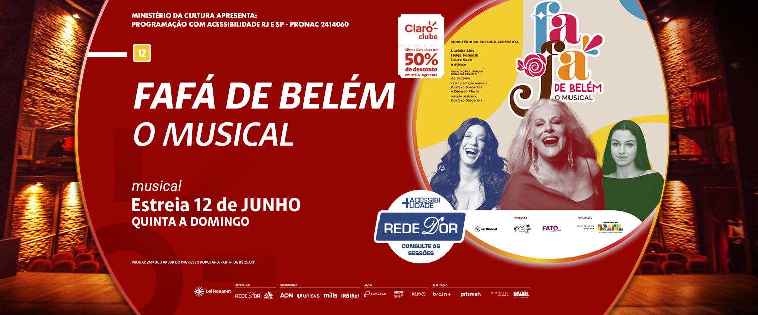 Fafá de Belém, O Musical