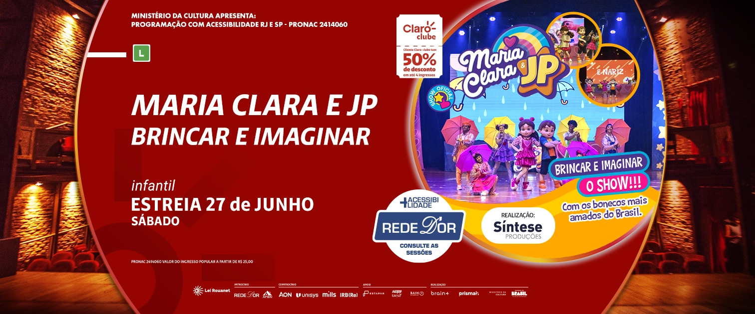 Maria Clara & Jp – Brincar E Imaginar