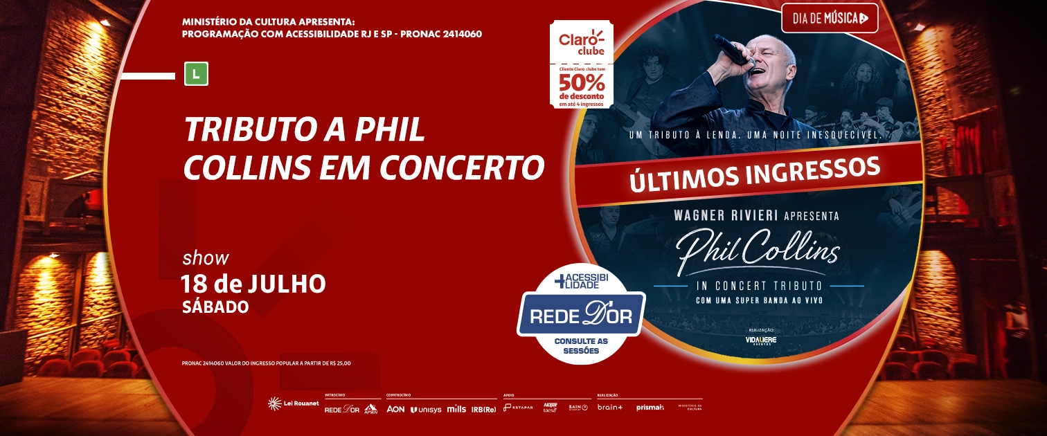 Phil Collins In Concert Tributo