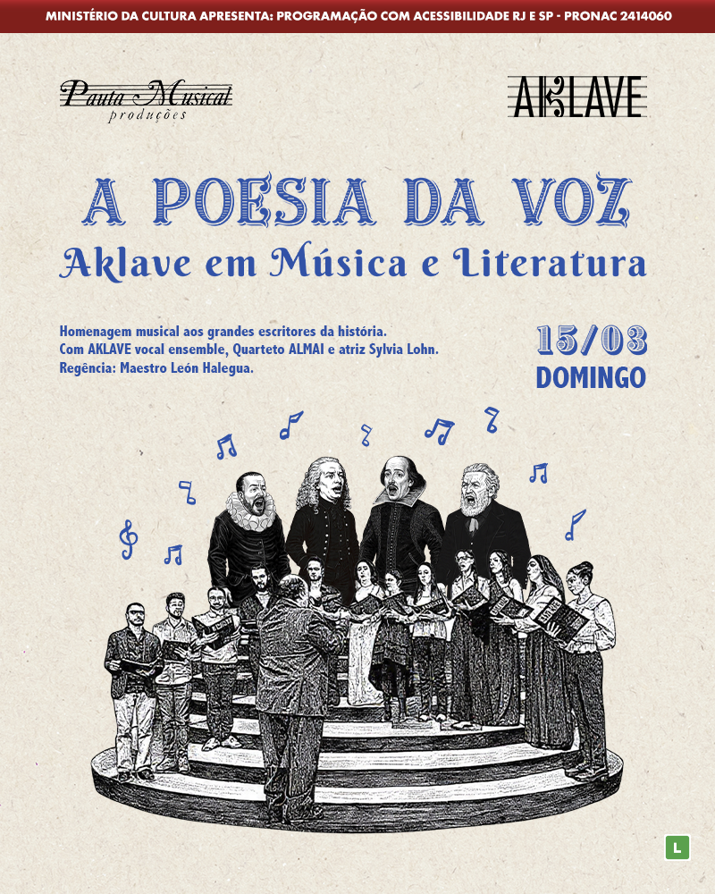 A poesia da voz Aklave em Música e Literatura
