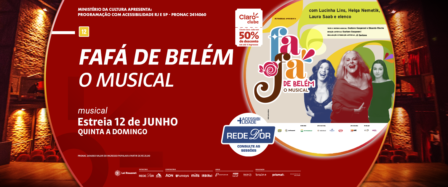 Fafá de Belém, O Musical