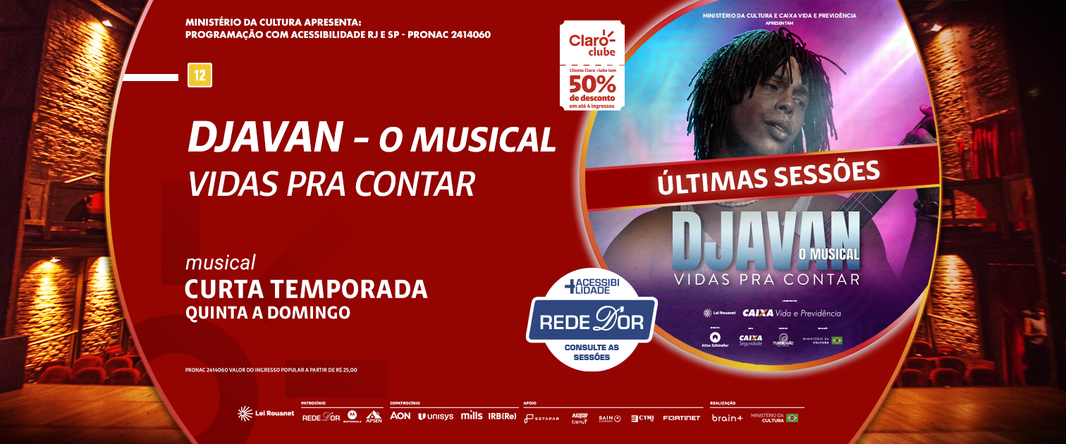 Djavan - O Musical: Vidas Pra Contar