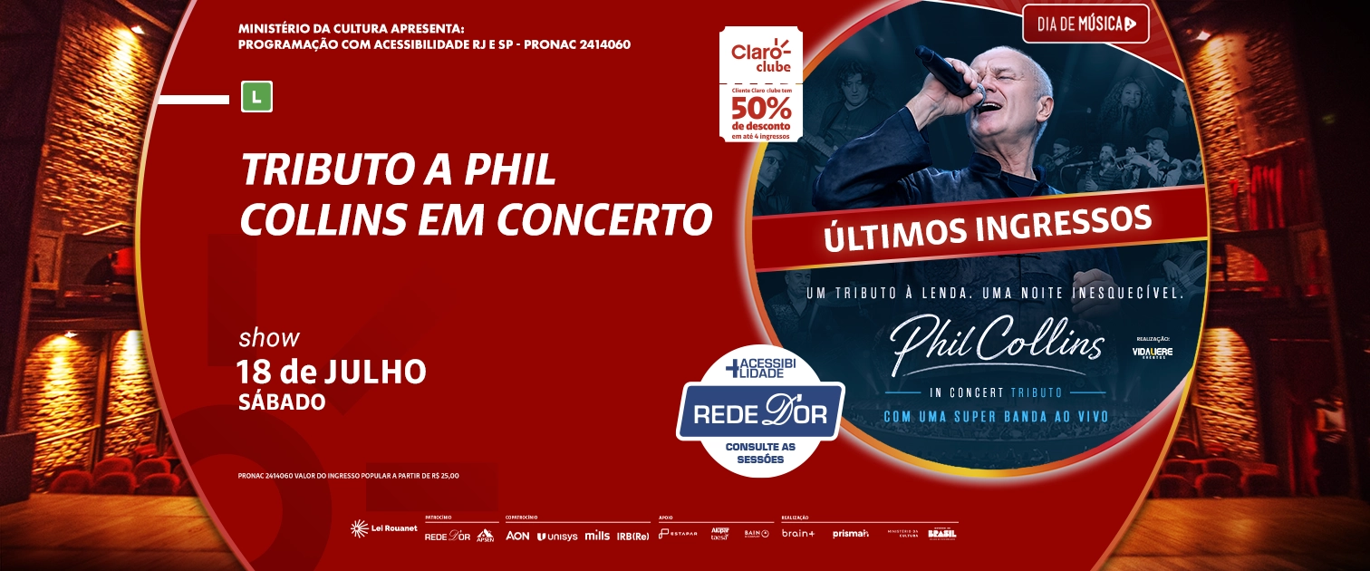 Phil Collins In Concert Tributo