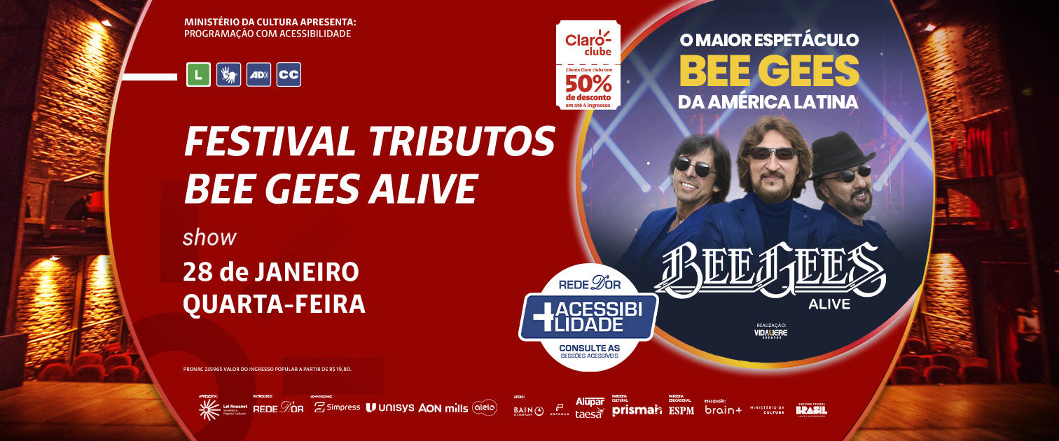 Festival Tributos - Bee Gees Alive