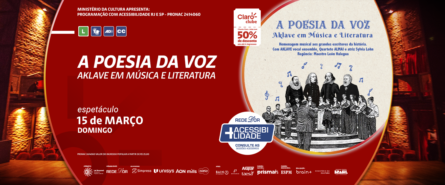 A poesia da voz Aklave em Música e Literatura