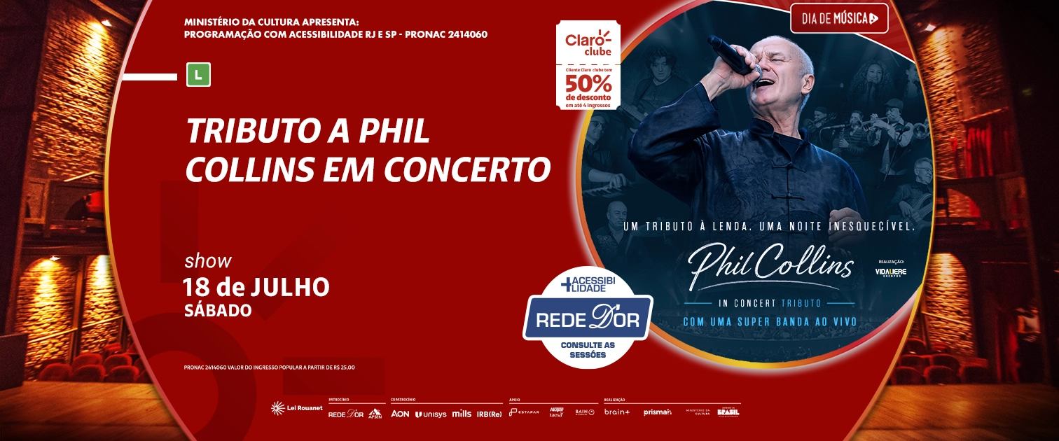 Phil Collins In Concert Tributo