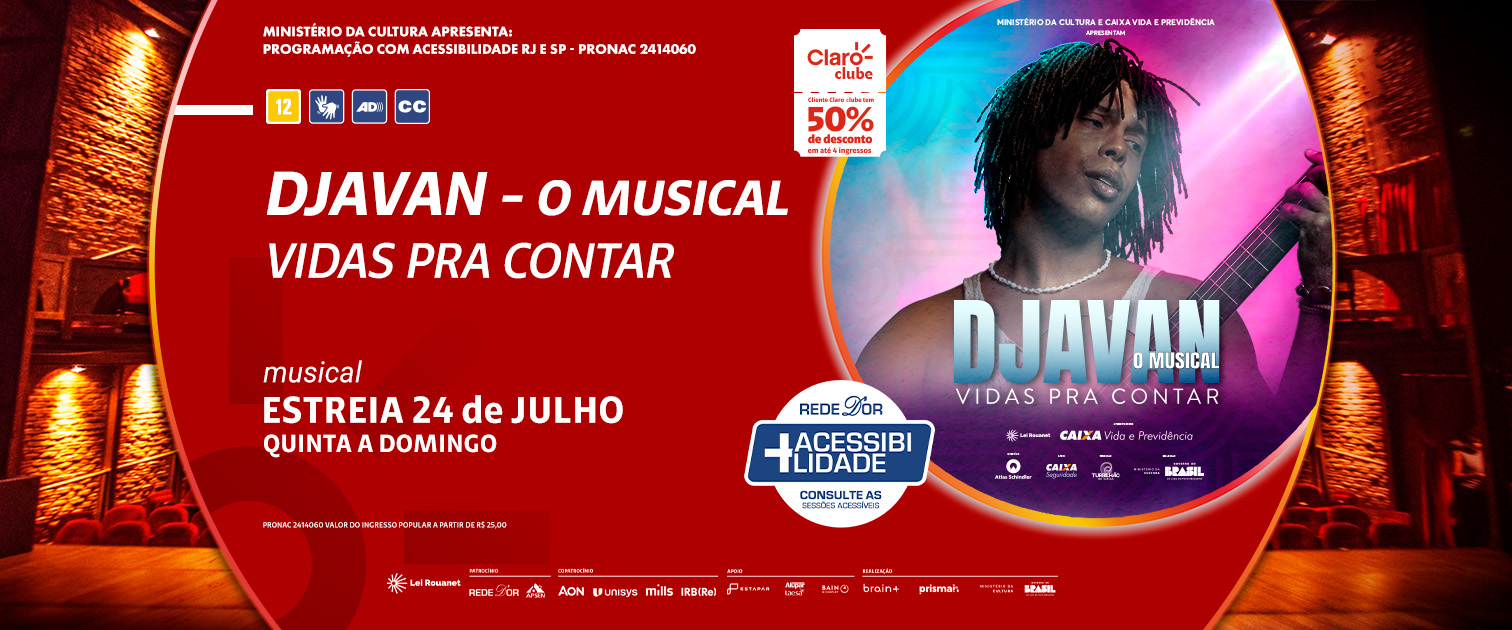 Djavan - O Musical: Vidas Pra Contar