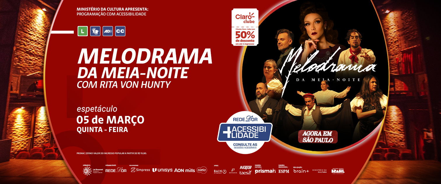 Melodrama da Meia Noite com Rita Von Hunty